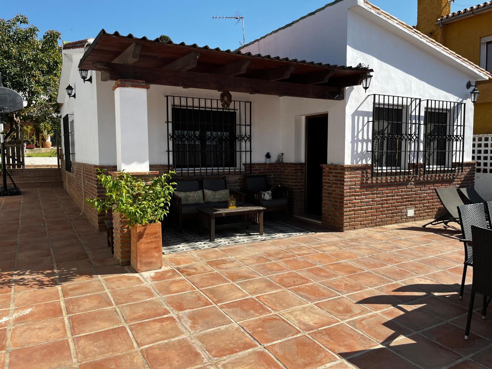 Bonito chalet en La Cala con gran jardín privado Villa La Cala Del Moral Buitenkant foto